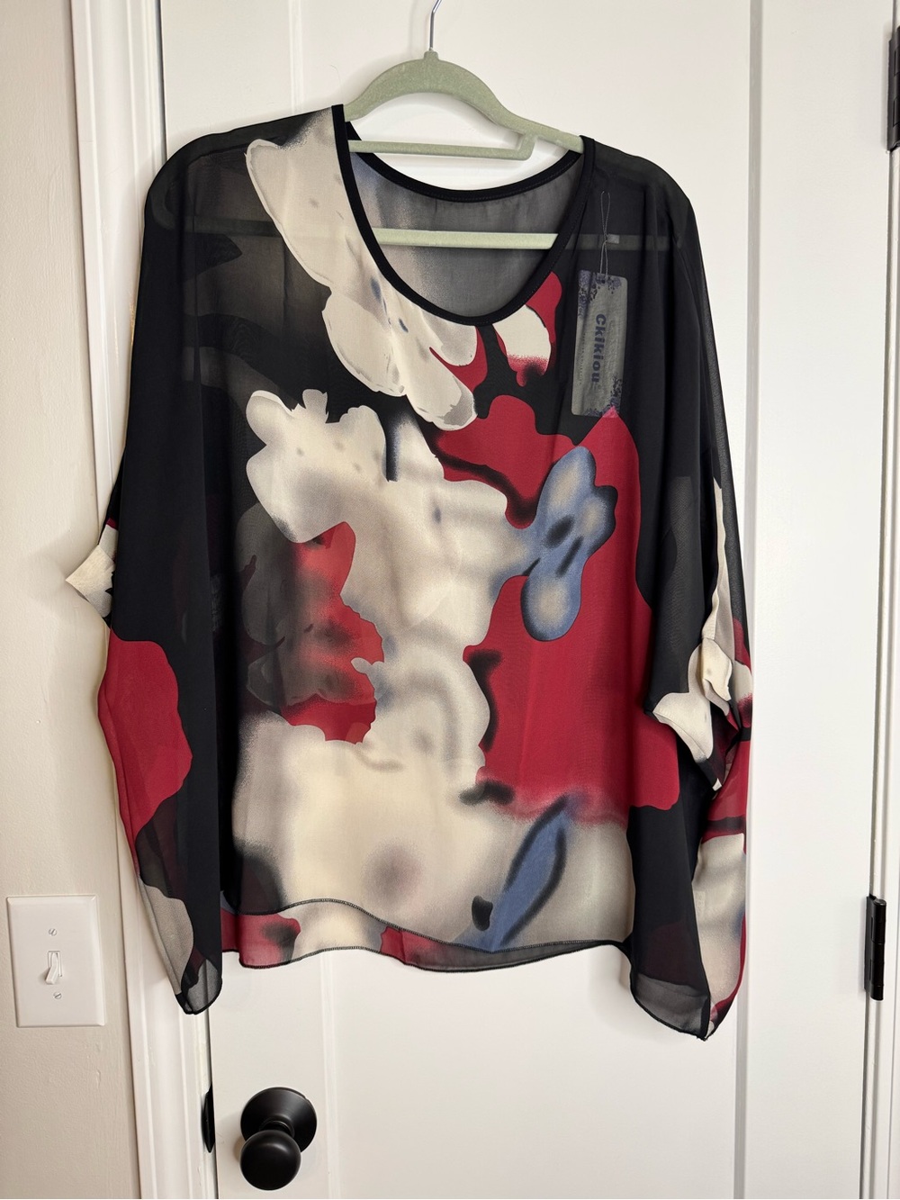 Ckikiou Sheer Layering Top